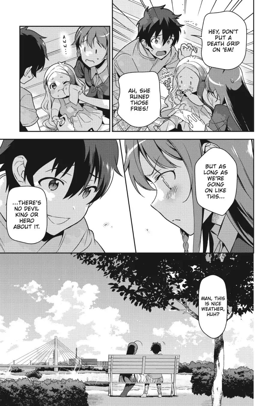 Hataraku Maou-sama! Chapter 49.7 page 25 - Vol.10 Chapter X: The Devil and the Hero Buy a Children's Futon (Part 2)