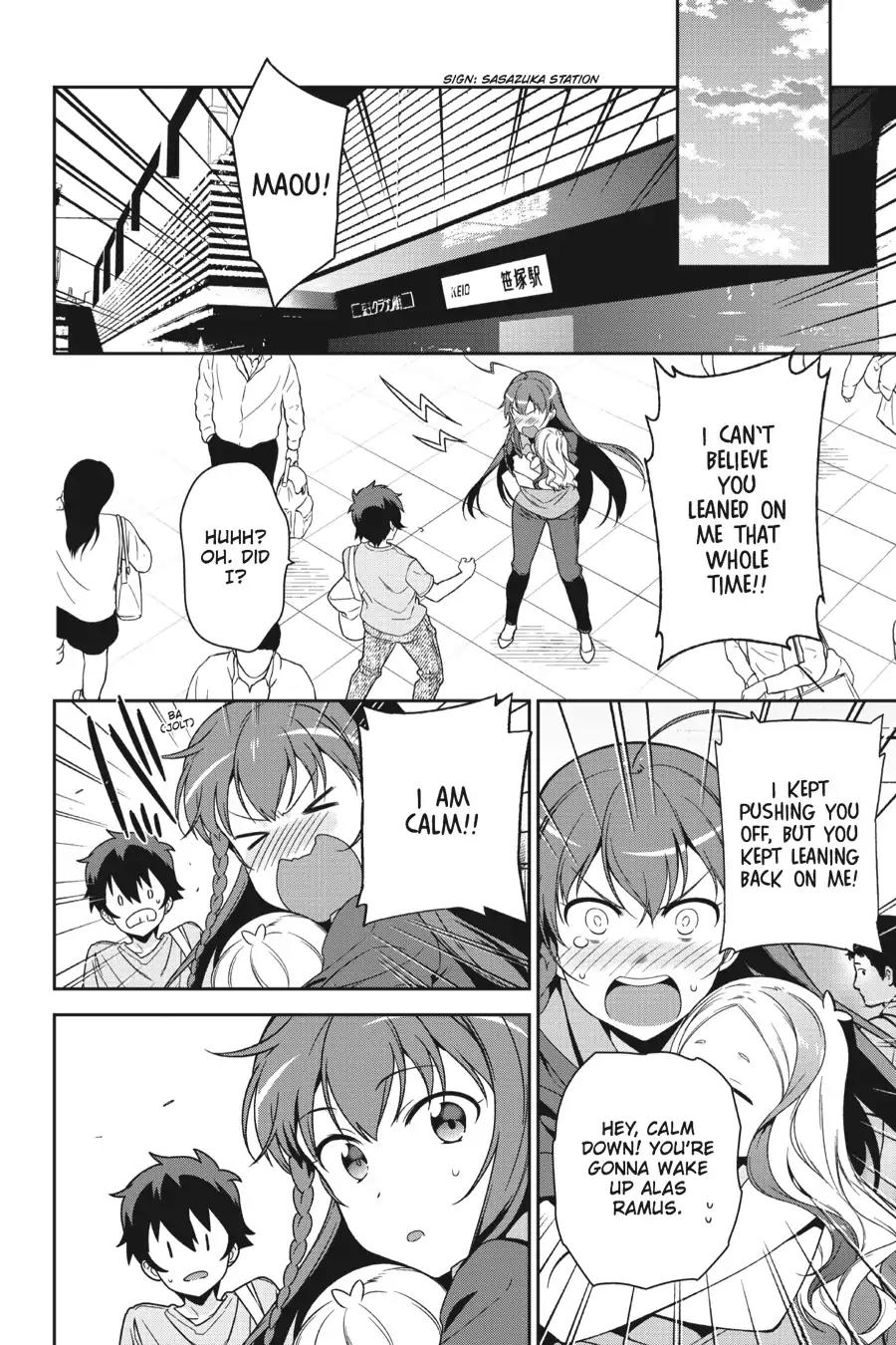 Hataraku Maou-sama! Chapter 49.7 page 28 - Vol.10 Chapter X: The Devil and the Hero Buy a Children's Futon (Part 2)
