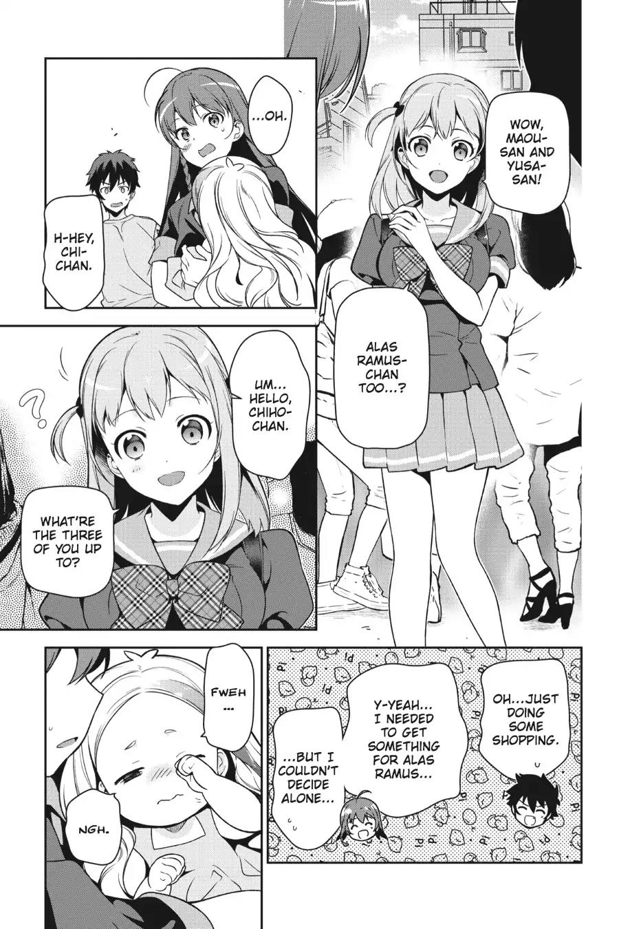 Hataraku Maou-sama! Chapter 49.7 page 29 - Vol.10 Chapter X: The Devil and the Hero Buy a Children's Futon (Part 2)