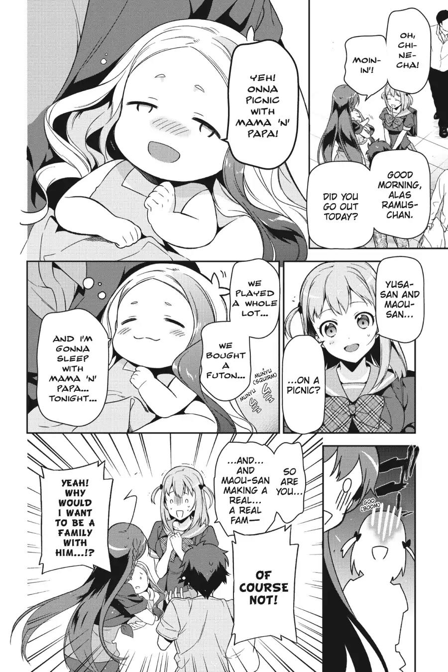Hataraku Maou-sama! Chapter 49.7 page 30 - Vol.10 Chapter X: The Devil and the Hero Buy a Children's Futon (Part 2)