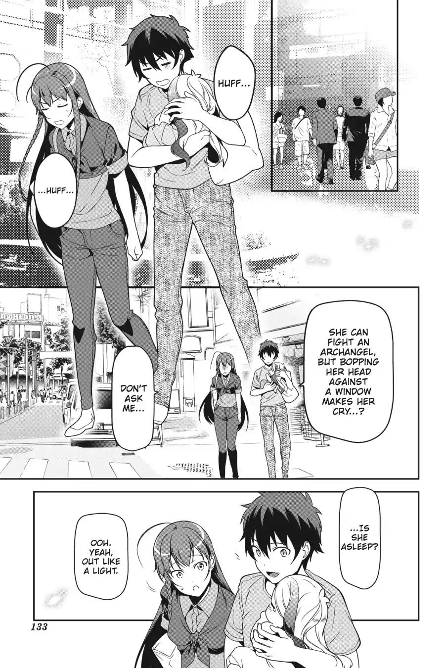 Hataraku Maou-sama! Chapter 49.7 page 7 - Vol.10 Chapter X: The Devil and the Hero Buy a Children's Futon (Part 2)