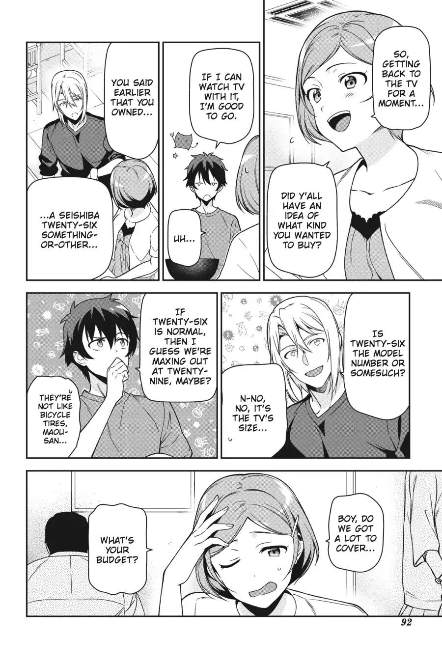 Hataraku Maou-sama! Chapter 49 page 12 - Chapter 49: The Devil Drops a Favor to the Noodle-Shop Clerk