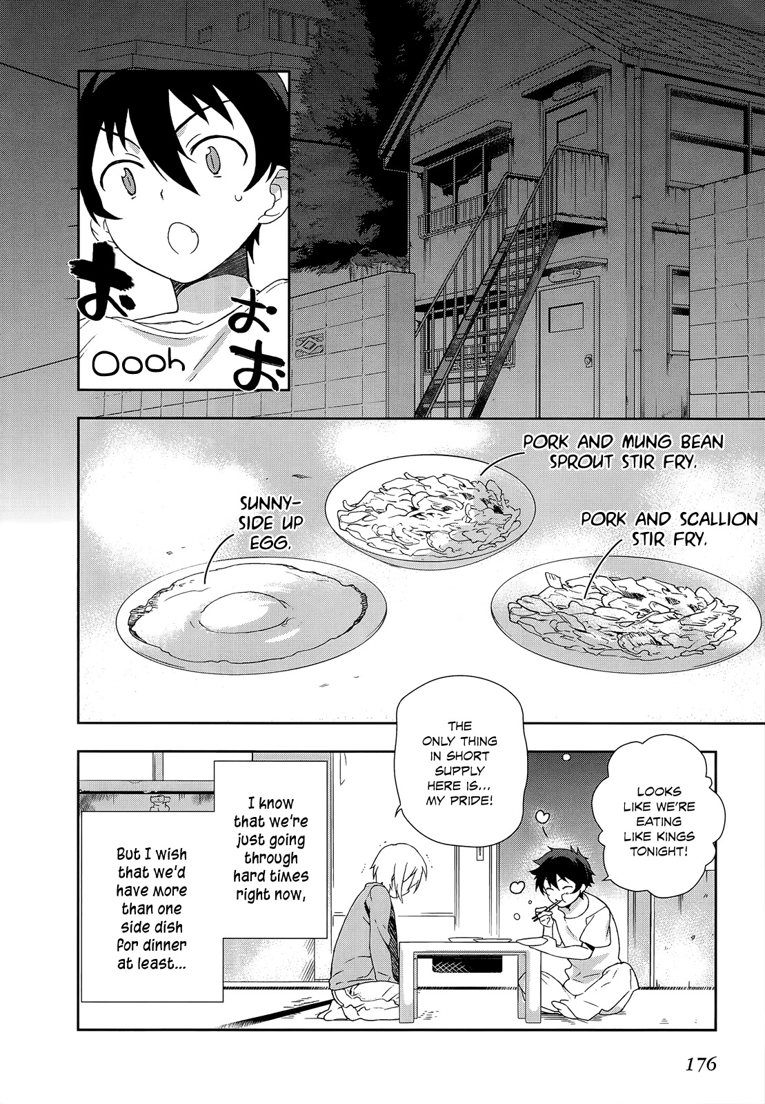 Hataraku Maou-sama! Chapter 5.1 page 5 - Chapter 5.1: Maou is blessed with the gift of pork, by the Hero?! (Omake?)