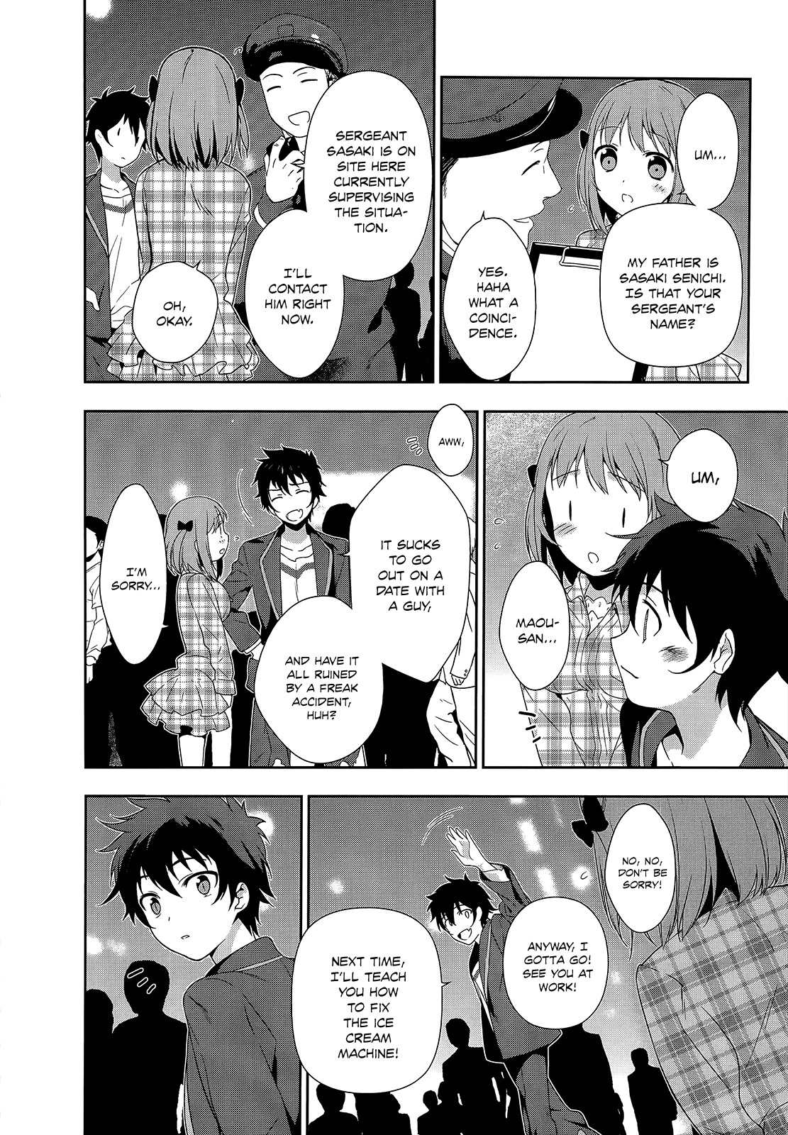 Hataraku Maou-sama! Chapter 5 page 13 - Chapter 5: The Hero is touched by the kindness of humankind