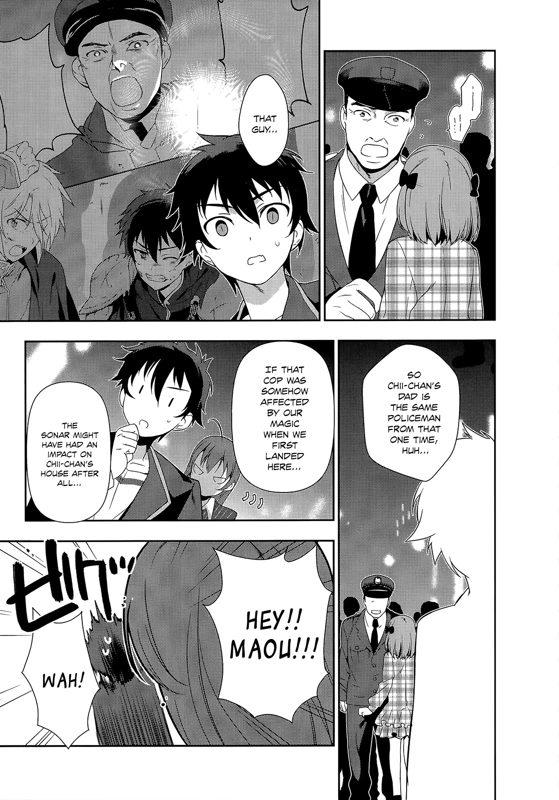 Hataraku Maou-sama! Chapter 5 page 14 - Chapter 5: The Hero is touched by the kindness of humankind