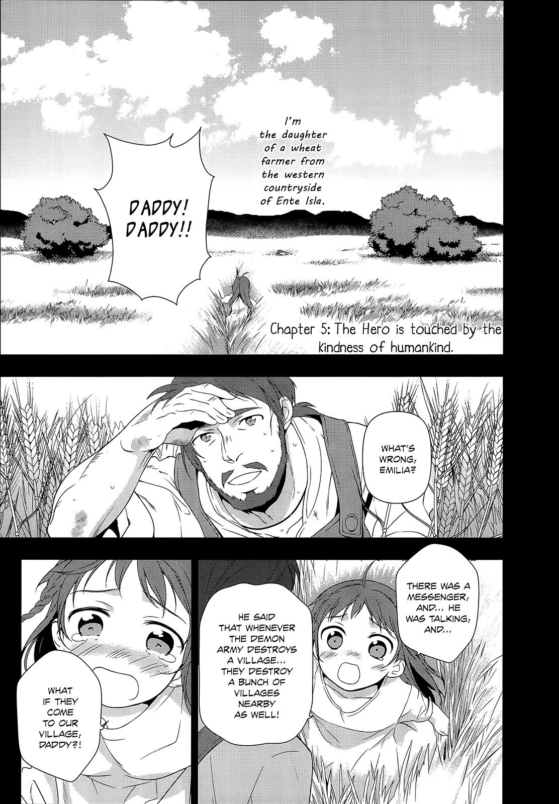 Hataraku Maou-sama! Chapter 5 page 2 - Chapter 5: The Hero is touched by the kindness of humankind