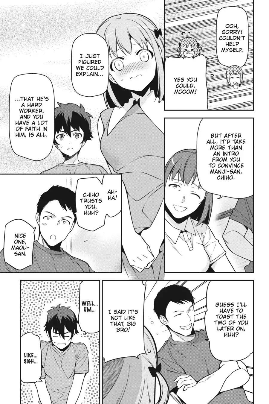 Hataraku Maou-sama! Chapter 55 page 36 - Chapter 55: The Devil Ships Off to Komagane