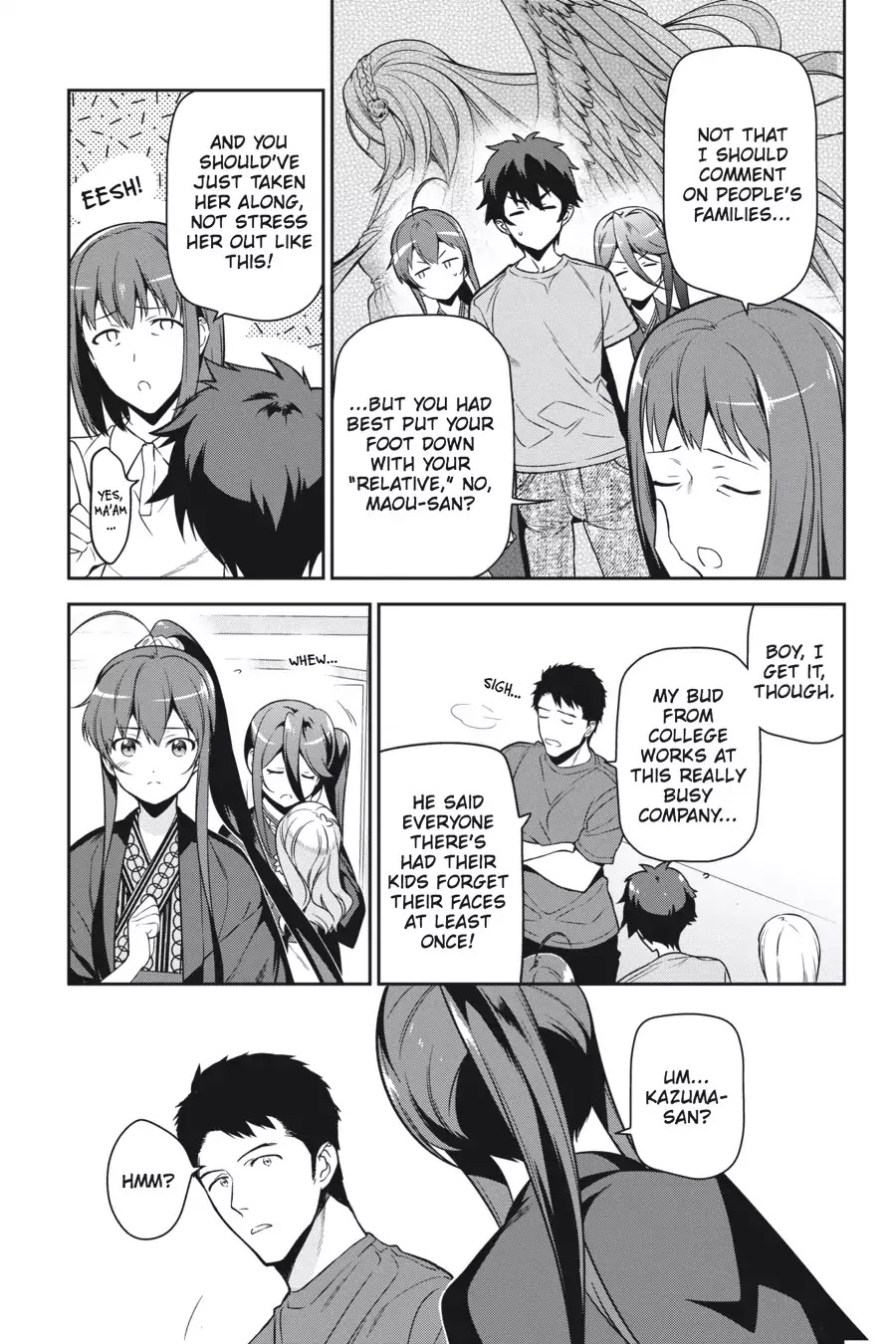 Hataraku Maou-sama! Chapter 56 page 21 - Chapter 56: The Devil Goes Stargazing in Nagano