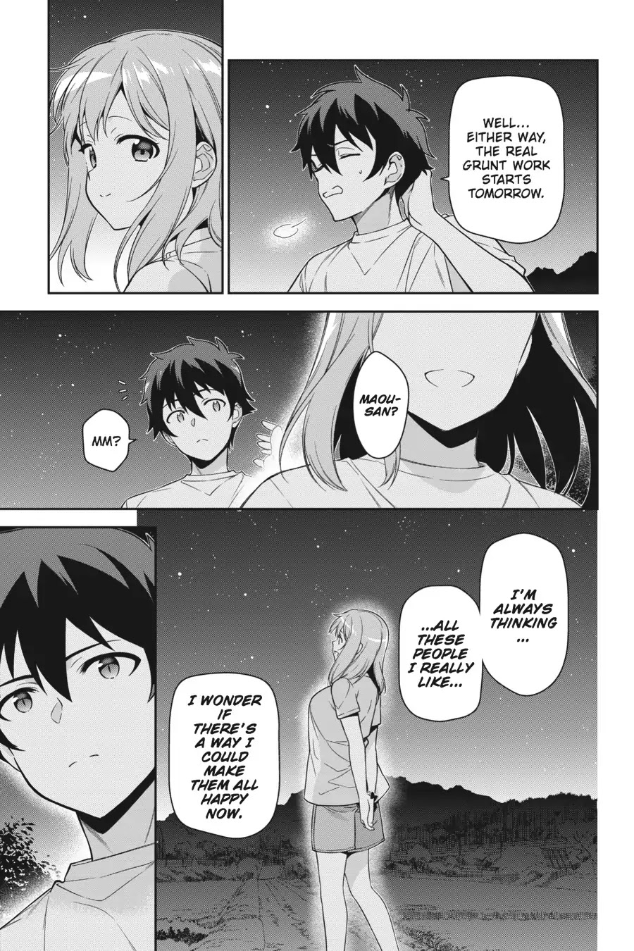 Hataraku Maou-sama! Chapter 56 page 35 - Chapter 56: The Devil Goes Stargazing in Nagano