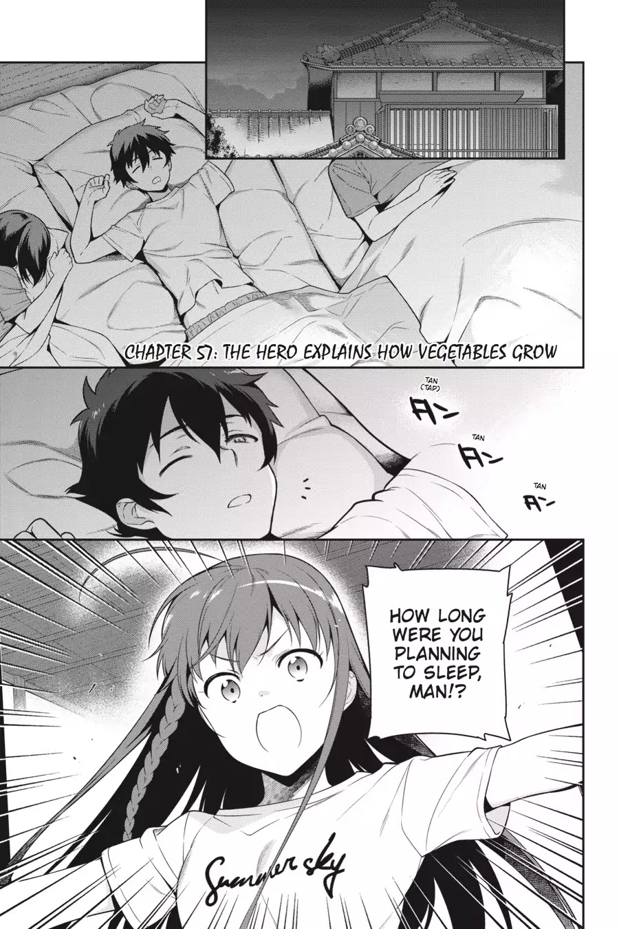 Hataraku Maou-sama! Chapter 57 page 1 - Chapter 57: The Hero Explains How Vegetables Grow
