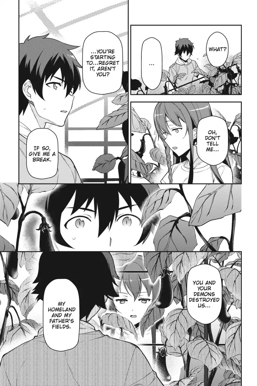 Hataraku Maou-sama! Chapter 57 page 27 - Chapter 57: The Hero Explains How Vegetables Grow