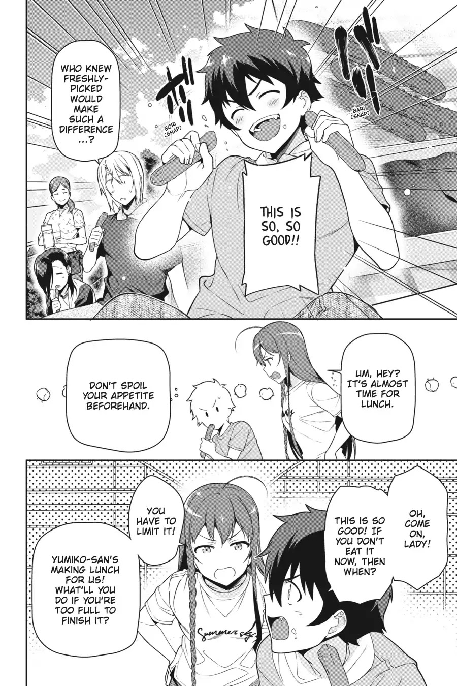 Hataraku Maou-sama! Chapter 57 page 32 - Chapter 57: The Hero Explains How Vegetables Grow