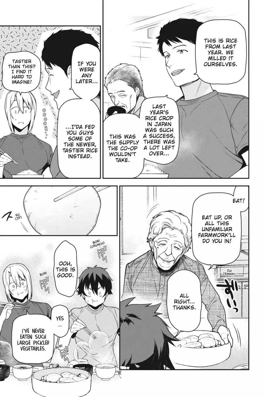 Hataraku Maou-sama! Chapter 57 page 7 - Chapter 57: The Hero Explains How Vegetables Grow