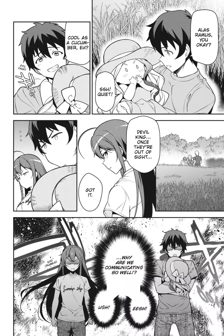 Hataraku Maou-sama! Chapter 58 page 22 - Chapter 58: The Hero Scores an Easy One-on-One Victory