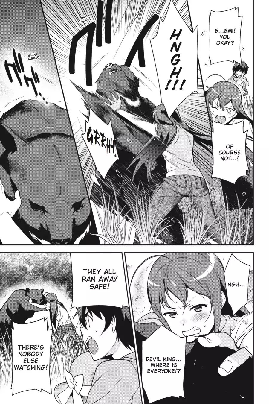 Hataraku Maou-sama! Chapter 58 page 29 - Chapter 58: The Hero Scores an Easy One-on-One Victory