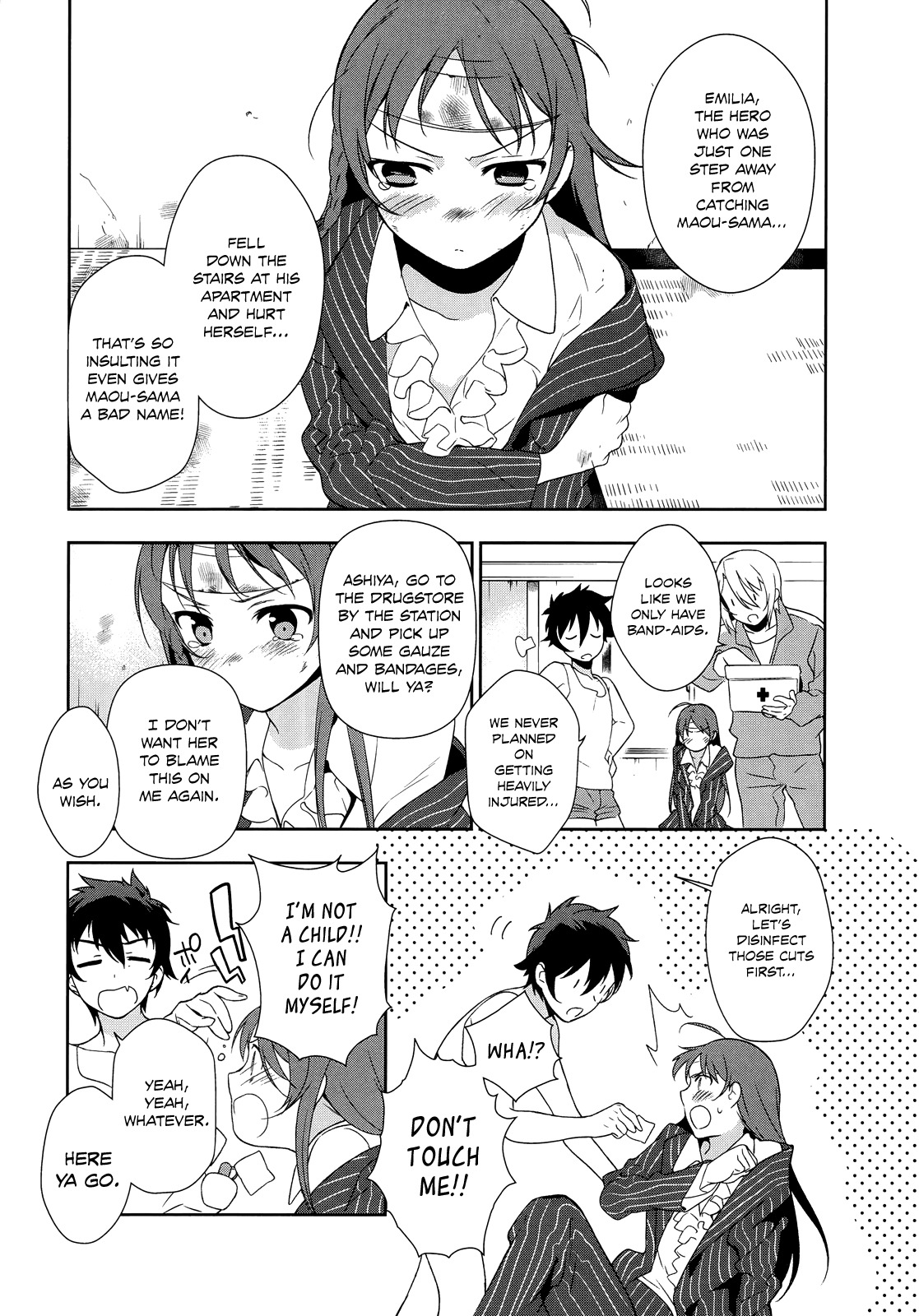 Hataraku Maou-sama! Chapter 6 page 11 - Chapter 6: Maou and the Epic Misunderstanding