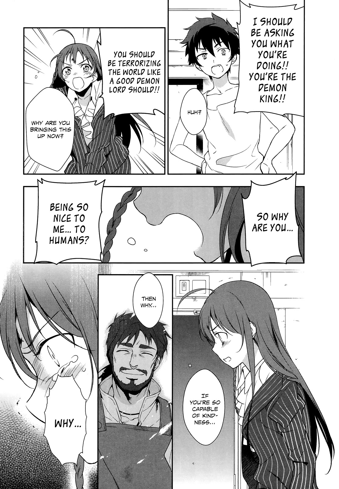 Hataraku Maou-sama! Chapter 6 page 13 - Chapter 6: Maou and the Epic Misunderstanding