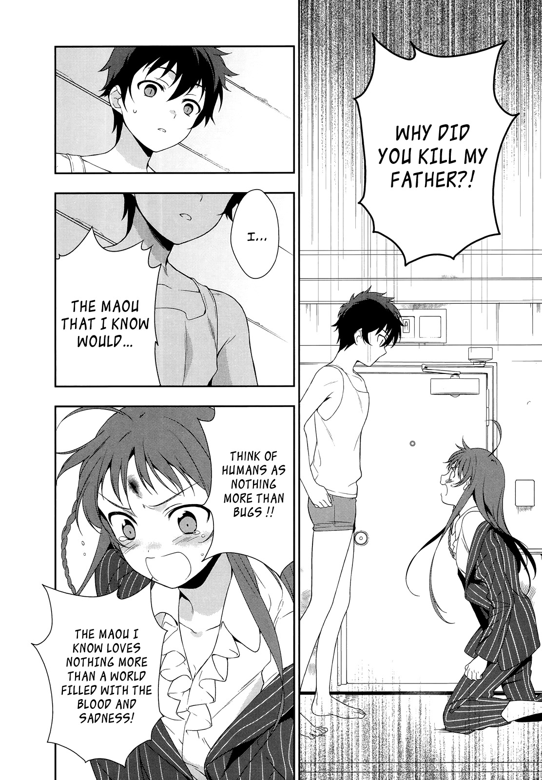 Hataraku Maou-sama! Chapter 6 page 14 - Chapter 6: Maou and the Epic Misunderstanding