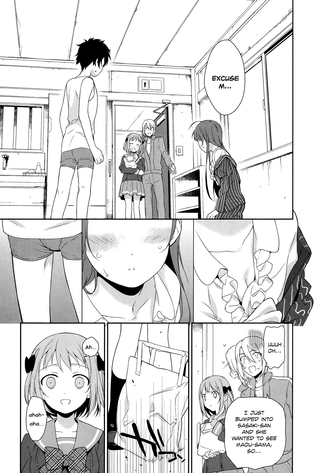 Hataraku Maou-sama! Chapter 6 page 17 - Chapter 6: Maou and the Epic Misunderstanding