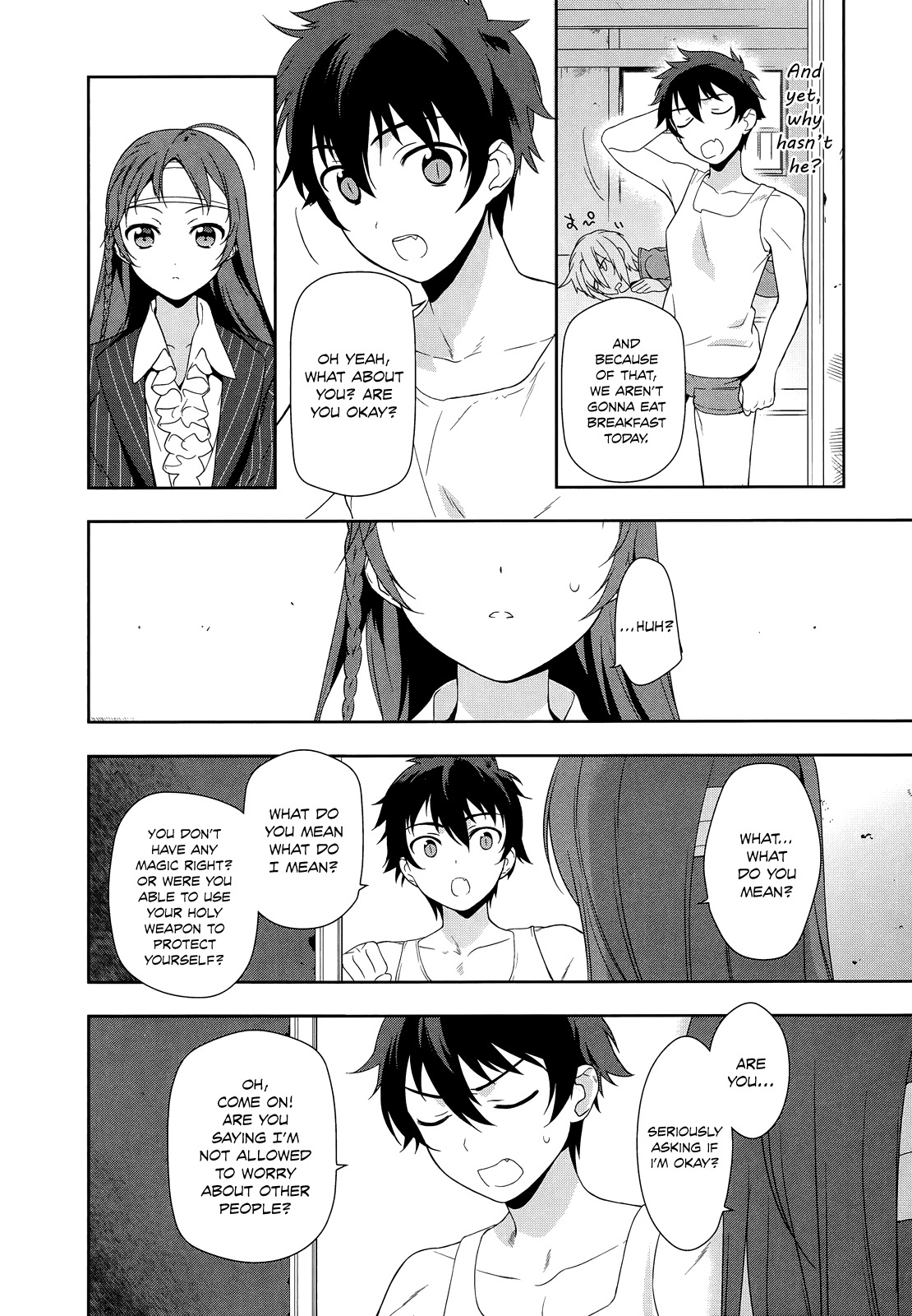 Hataraku Maou-sama! Chapter 6 page 8 - Chapter 6: Maou and the Epic Misunderstanding