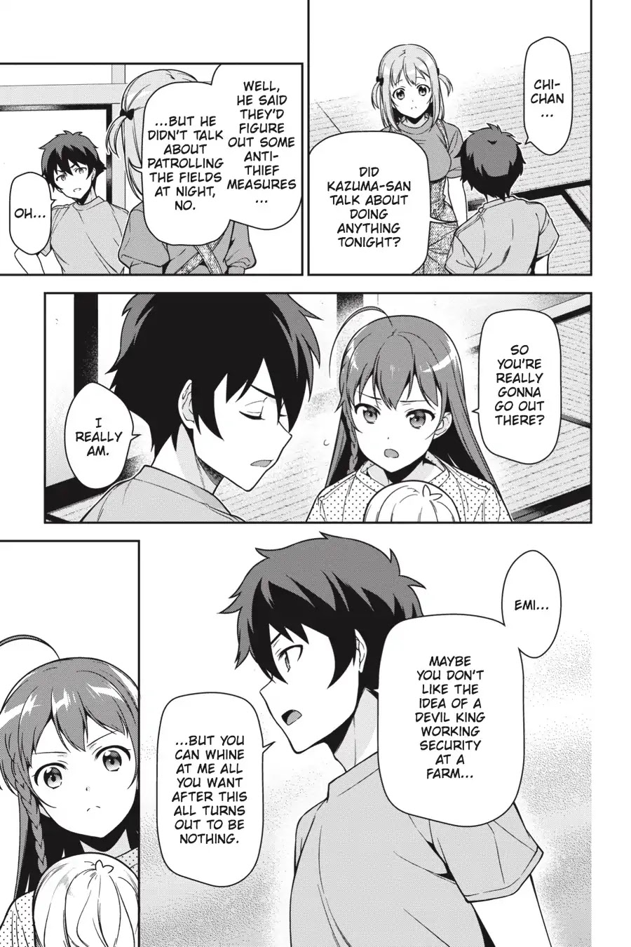 Hataraku Maou-sama! Chapter 60 page 12 - Chapter 60: The Devil Grabs a Handful