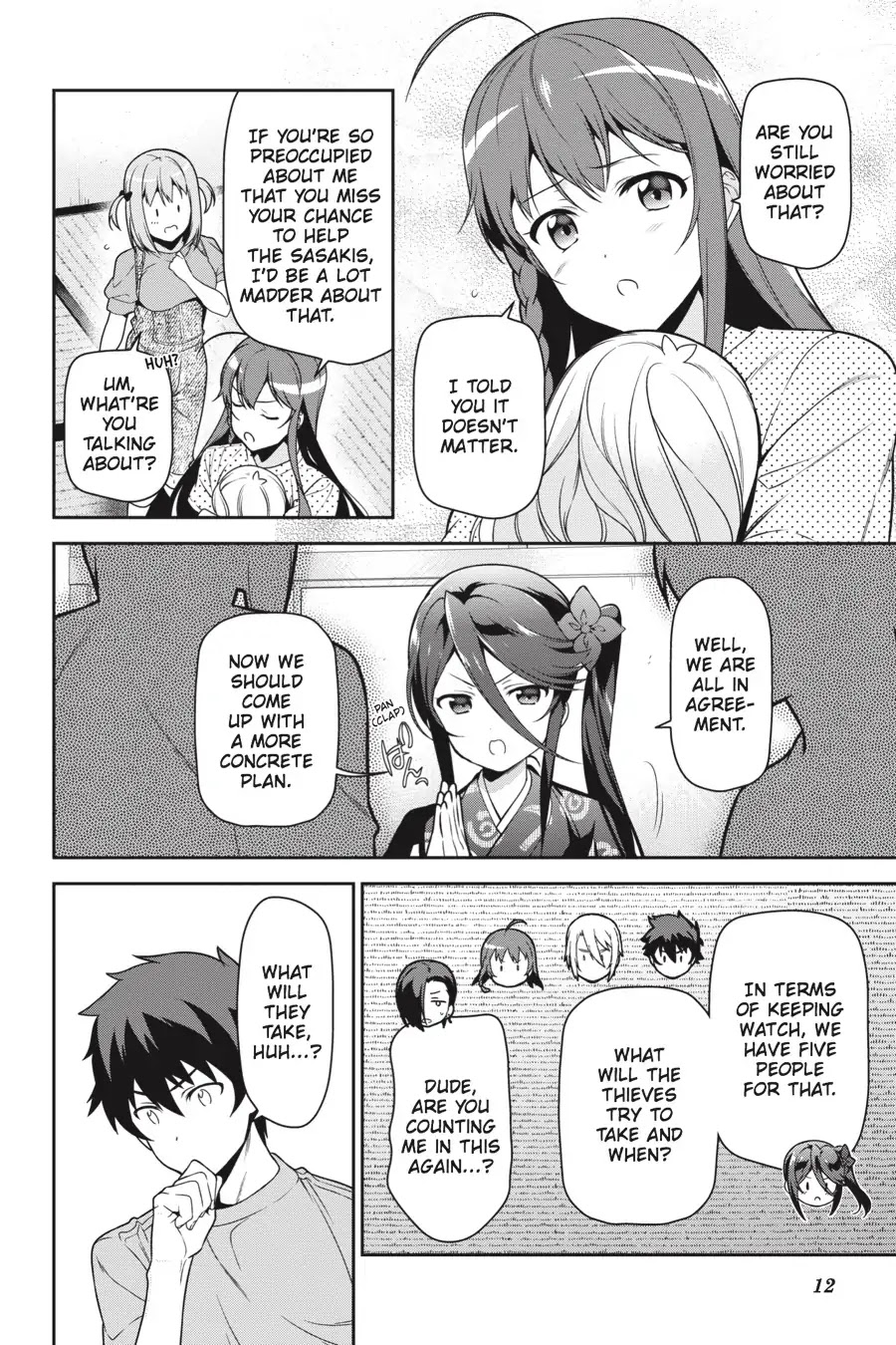 Hataraku Maou-sama! Chapter 60 page 13 - Chapter 60: The Devil Grabs a Handful