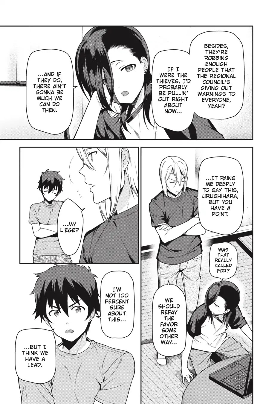 Hataraku Maou-sama! Chapter 60 page 8 - Chapter 60: The Devil Grabs a Handful
