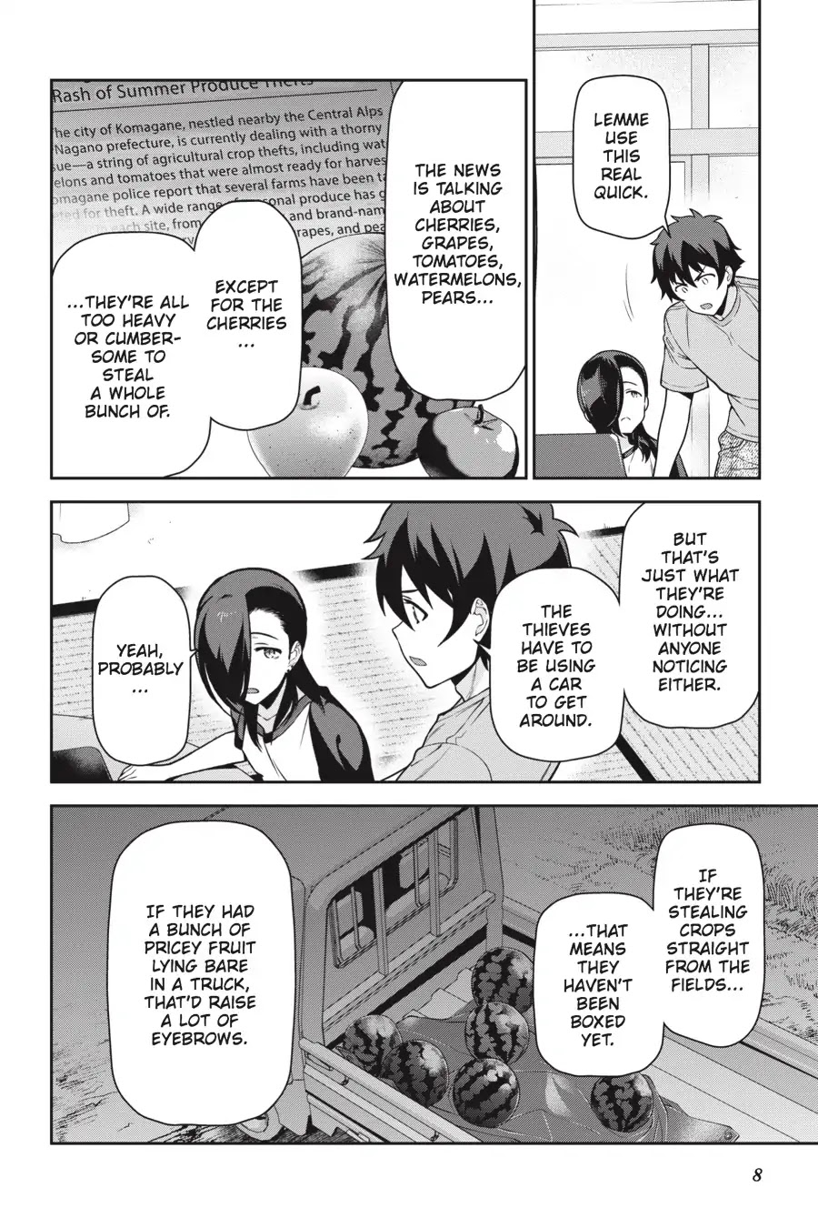 Hataraku Maou-sama! Chapter 60 page 9 - Chapter 60: The Devil Grabs a Handful