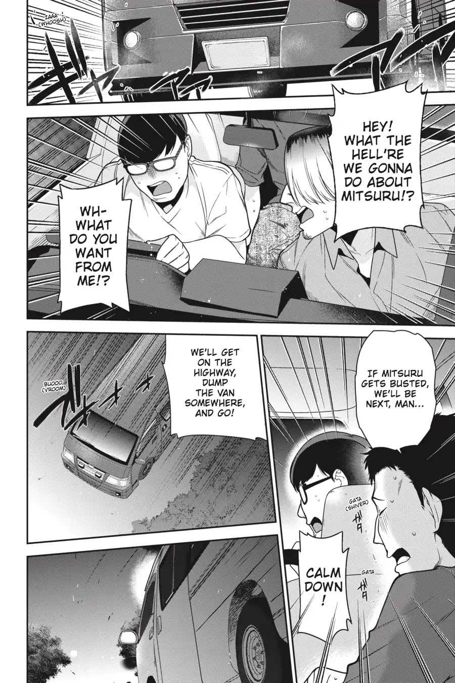 Hataraku Maou-sama! Chapter 61 page 14 - Chapter 61: The Hero Enters a Car Through the Roof