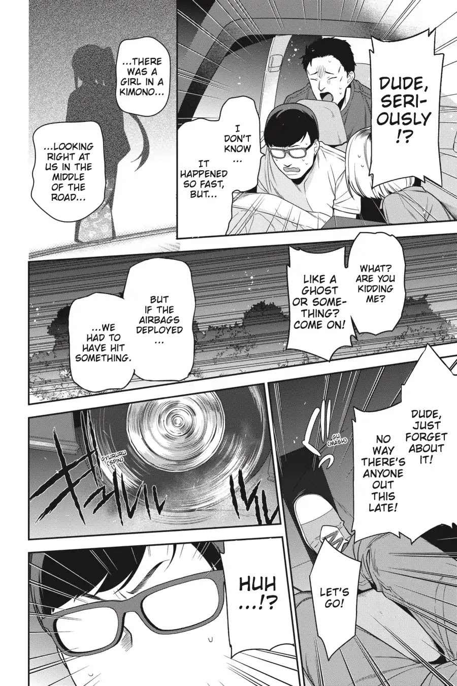 Hataraku Maou-sama! Chapter 61 page 18 - Chapter 61: The Hero Enters a Car Through the Roof