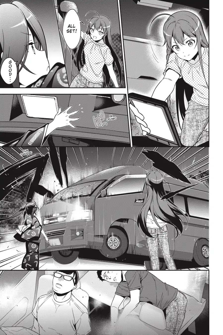 Hataraku Maou-sama! Chapter 61 page 25 - Chapter 61: The Hero Enters a Car Through the Roof