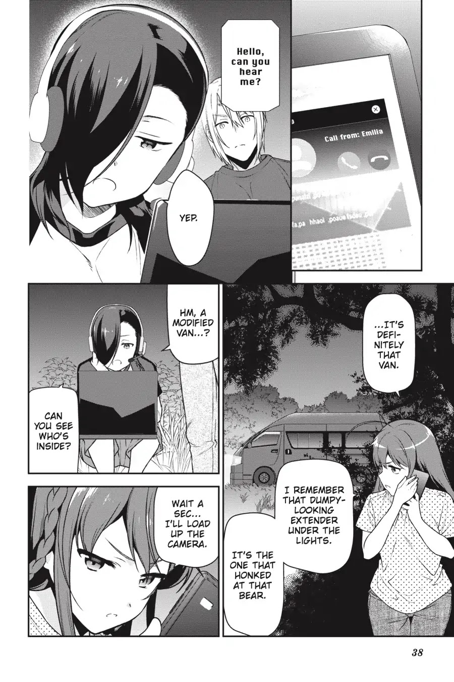 Hataraku Maou-sama! Chapter 61 page 4 - Chapter 61: The Hero Enters a Car Through the Roof