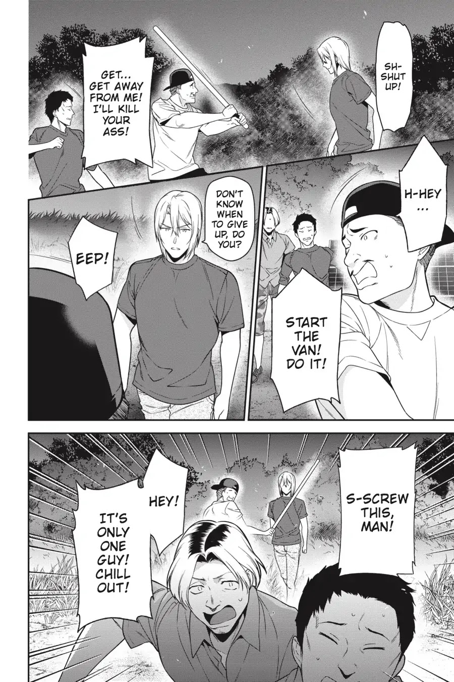 Hataraku Maou-sama! Chapter 61 page 8 - Chapter 61: The Hero Enters a Car Through the Roof