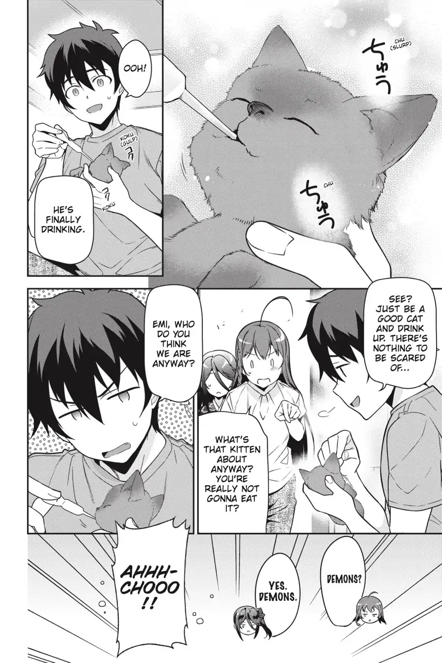 Hataraku Maou-sama! Chapter 63 page 10 - Chapter 63: The Devil Brings a Guest to the Castle