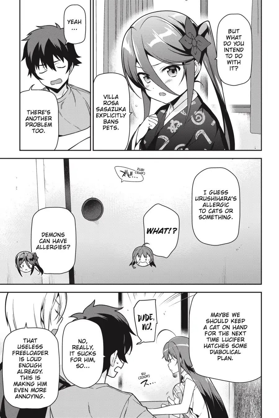 Hataraku Maou-sama! Chapter 63 page 13 - Chapter 63: The Devil Brings a Guest to the Castle