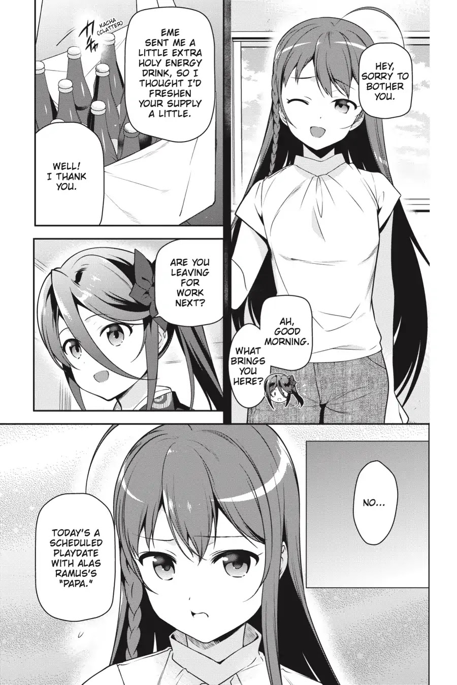 Hataraku Maou-sama! Chapter 63 page 5 - Chapter 63: The Devil Brings a Guest to the Castle