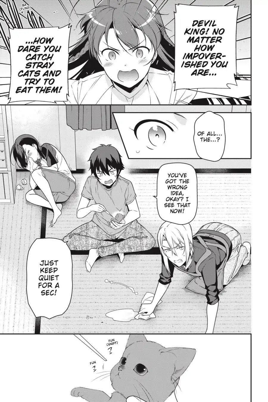 Hataraku Maou-sama! Chapter 63 page 9 - Chapter 63: The Devil Brings a Guest to the Castle