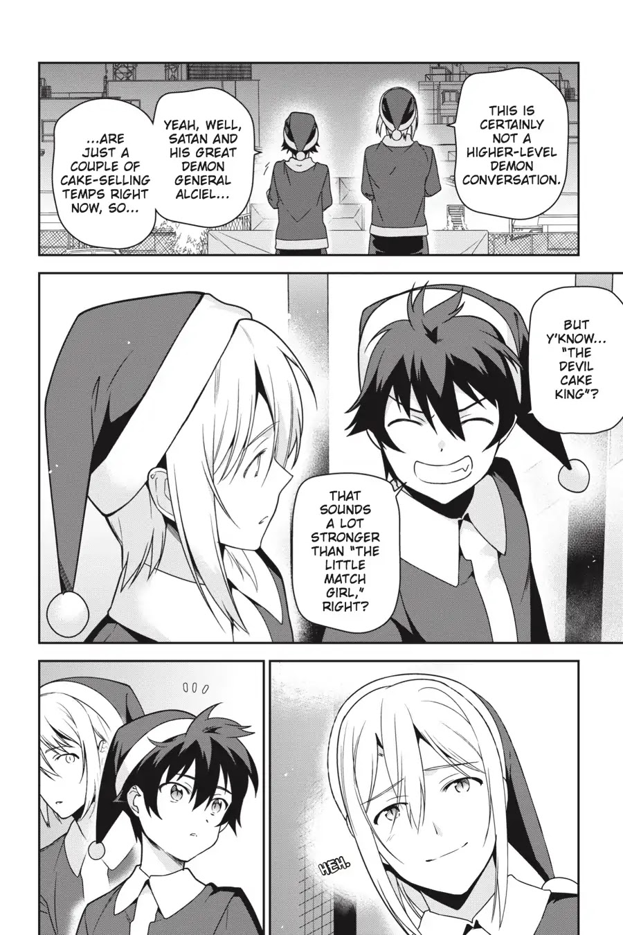Hataraku Maou-sama! Chapter 64.5 page 10 - Vol.13 Chapter X: The Devil, Hero, and High Schooler Ring in the New Year