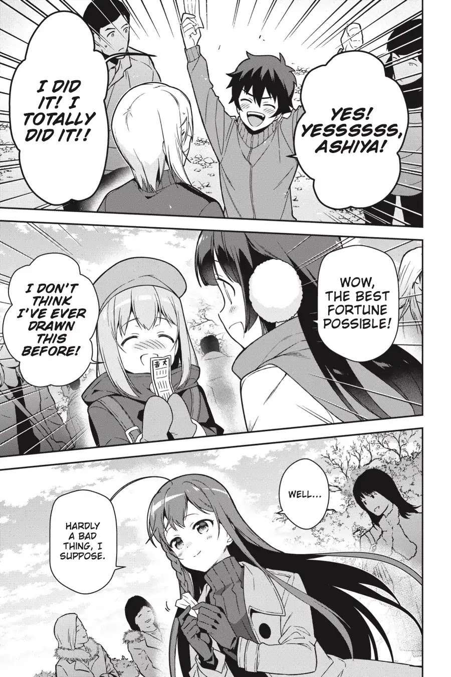 Hataraku Maou-sama! Chapter 64.5 page 23 - Vol.13 Chapter X: The Devil, Hero, and High Schooler Ring in the New Year