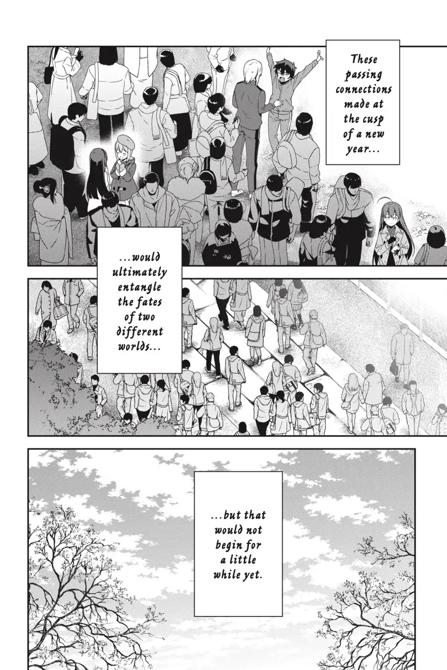 Hataraku Maou-sama! Chapter 64.5 page 24 - Vol.13 Chapter X: The Devil, Hero, and High Schooler Ring in the New Year