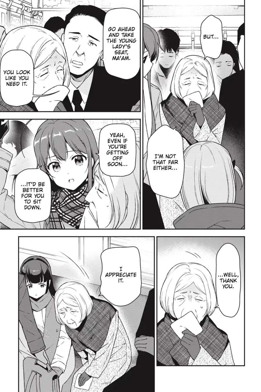 Hataraku Maou-sama! Chapter 64.5 page 3 - Vol.13 Chapter X: The Devil, Hero, and High Schooler Ring in the New Year