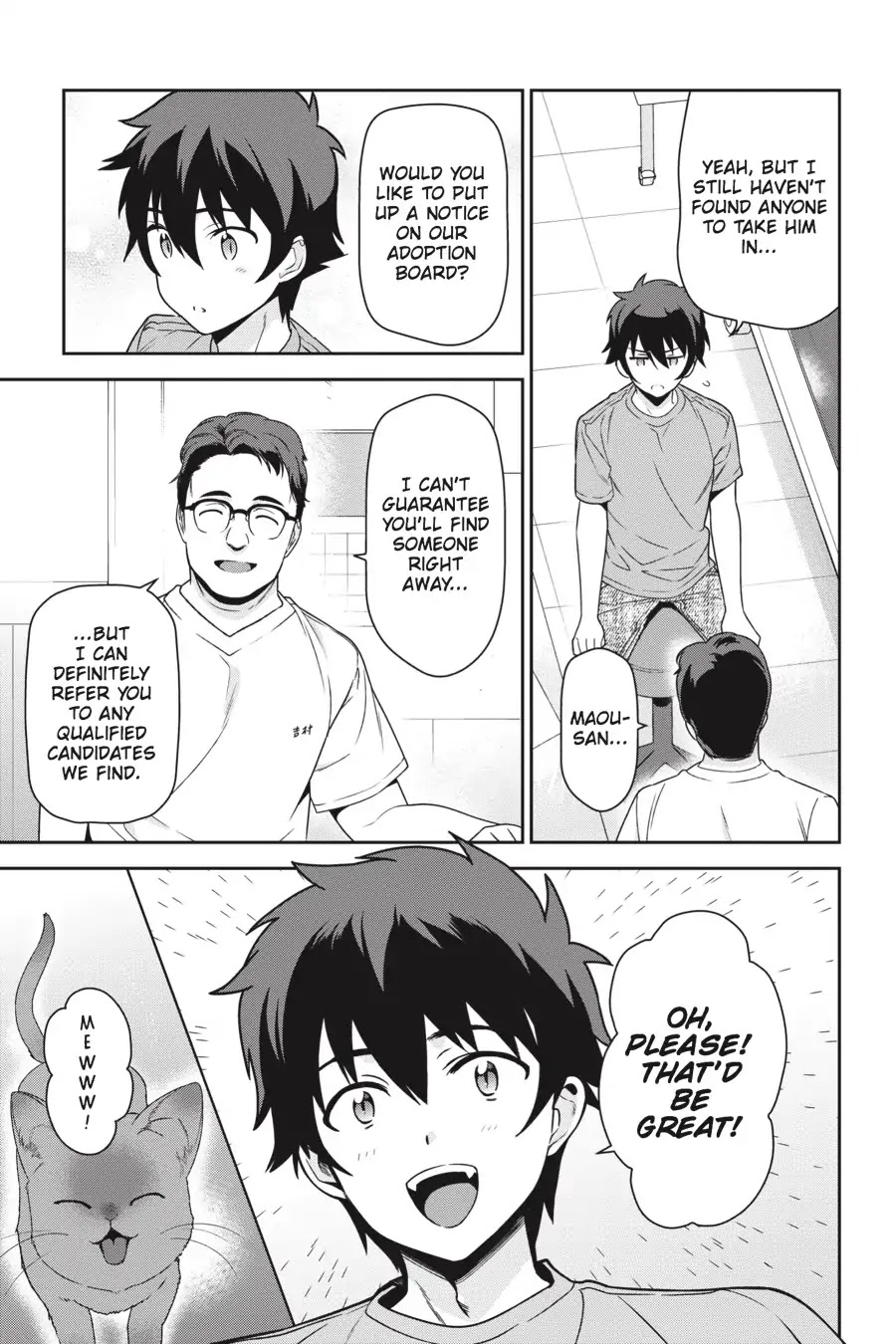 Hataraku Maou-sama! Chapter 64 page 13 - Chapter 64: The Devil Wishes His Rescued Friend Good Health