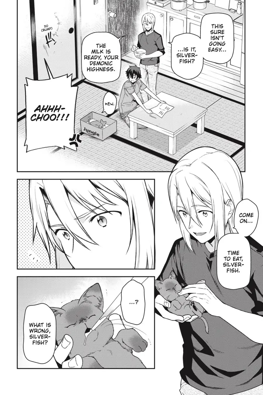 Hataraku Maou-sama! Chapter 64 page 2 - Chapter 64: The Devil Wishes His Rescued Friend Good Health