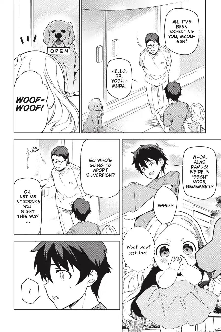 Hataraku Maou-sama! Chapter 64 page 22 - Chapter 64: The Devil Wishes His Rescued Friend Good Health
