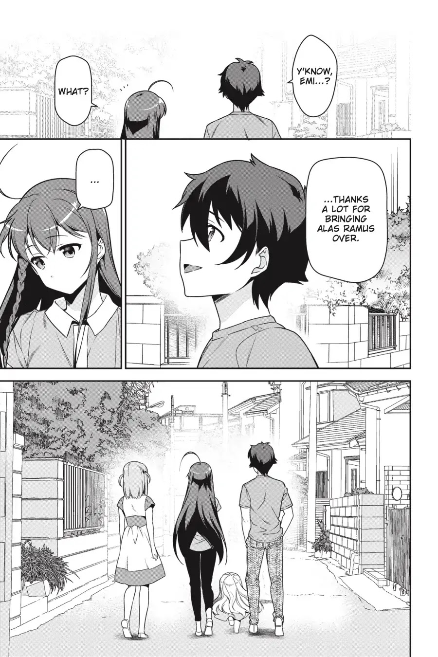 Hataraku Maou-sama! Chapter 64 page 27 - Chapter 64: The Devil Wishes His Rescued Friend Good Health