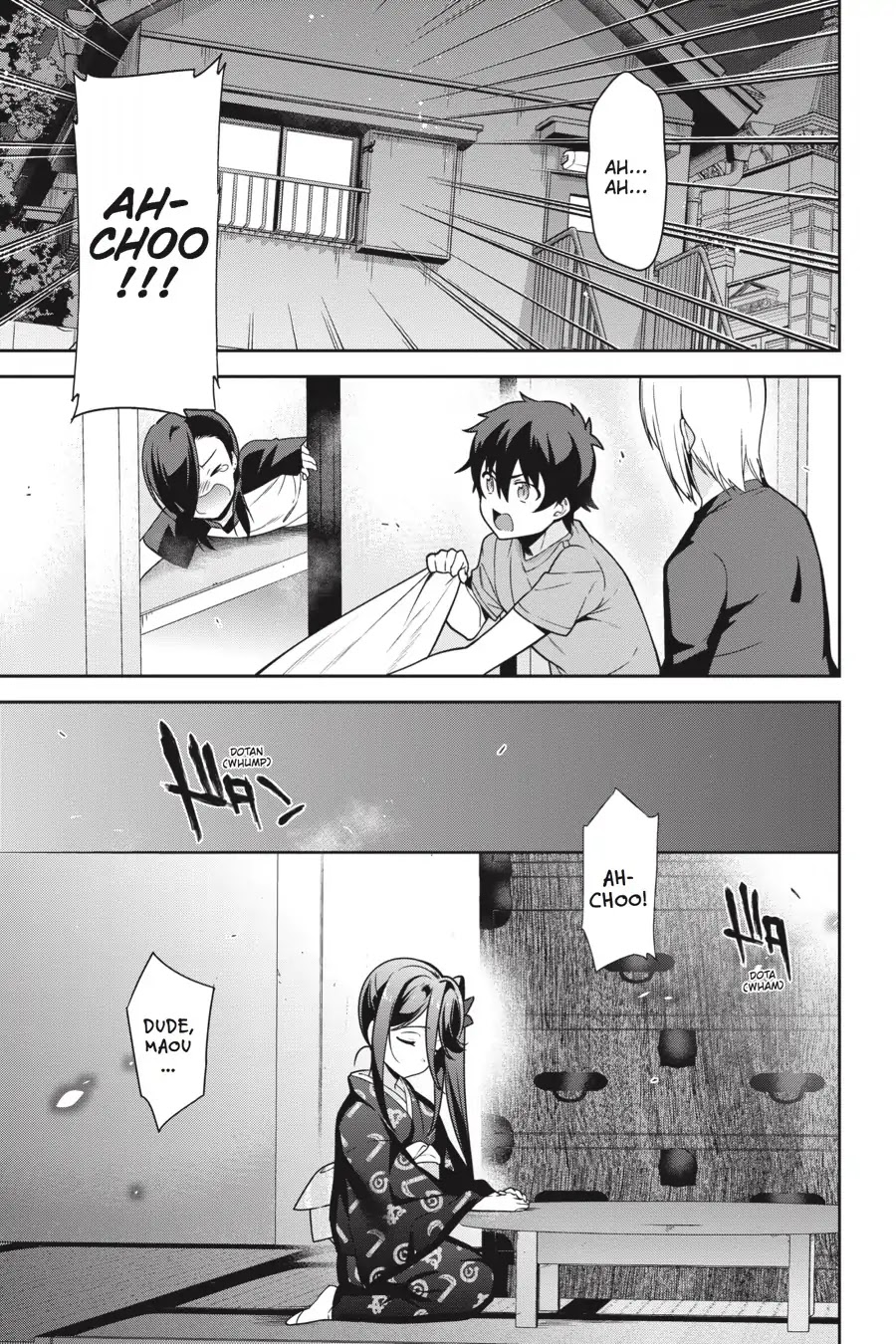 Hataraku Maou-sama! Chapter 64 page 31 - Chapter 64: The Devil Wishes His Rescued Friend Good Health