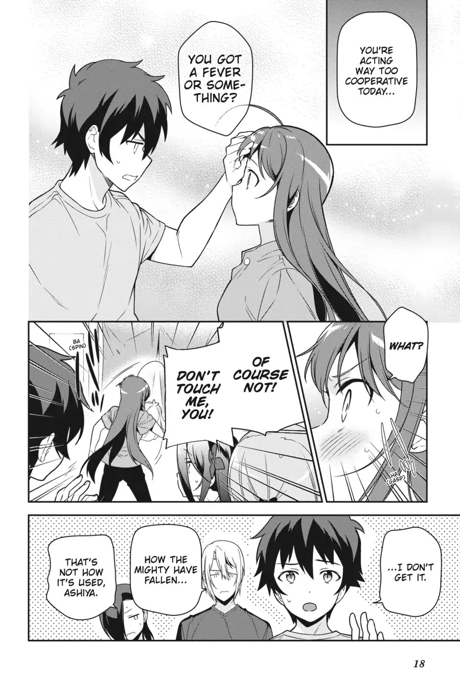 Hataraku Maou-sama! Chapter 65 page 19 - Chapter 65: The Devil and Hero Have an Awkward Moment in the Bath
