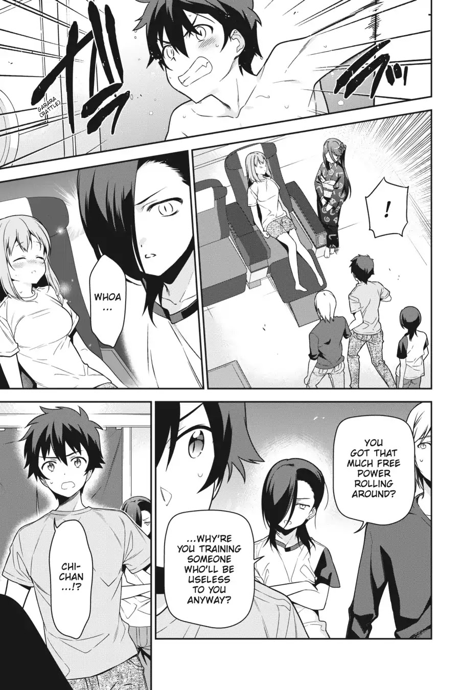 Hataraku Maou-sama! Chapter 65 page 32 - Chapter 65: The Devil and Hero Have an Awkward Moment in the Bath