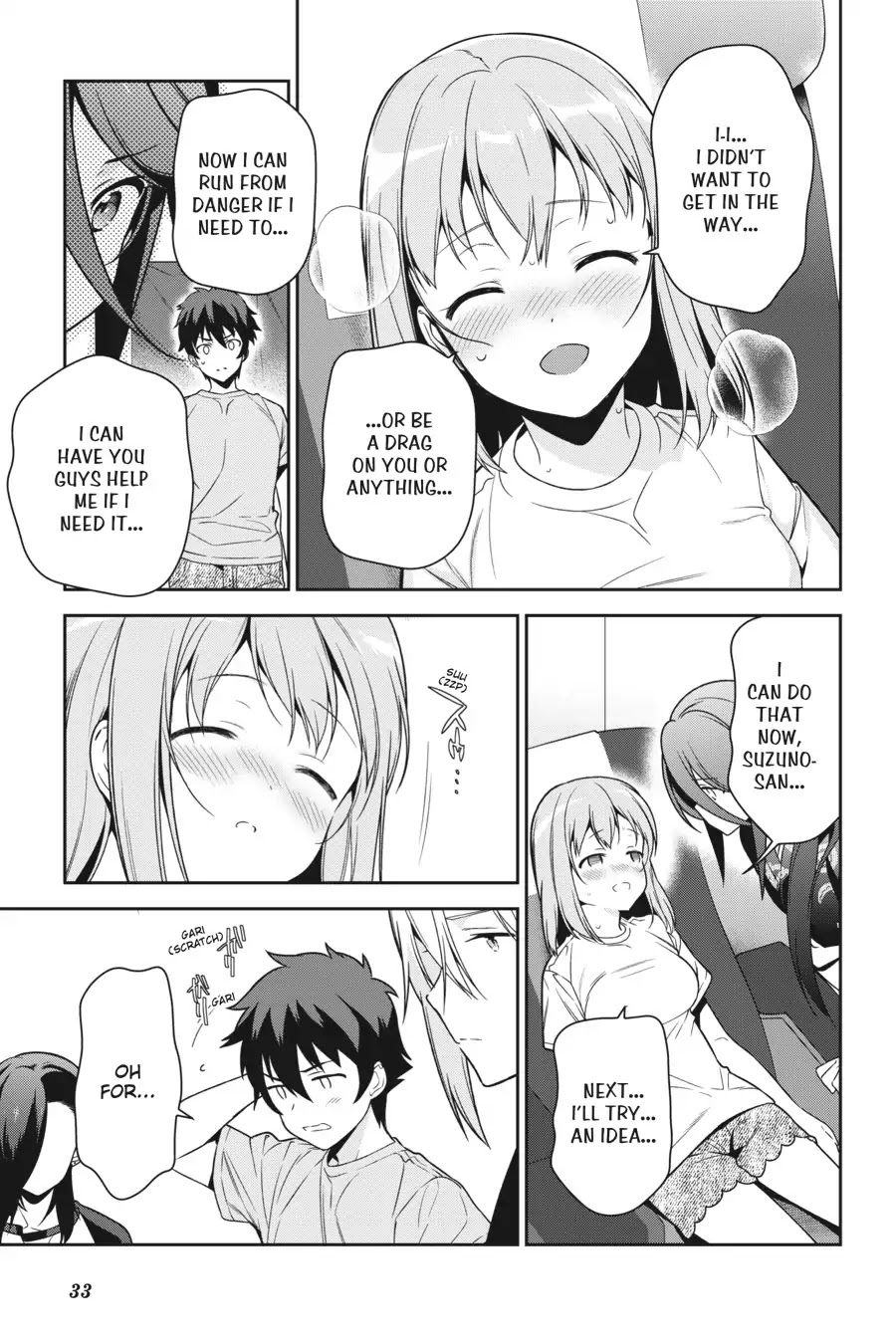 Hataraku Maou-sama! Chapter 65 page 34 - Chapter 65: The Devil and Hero Have an Awkward Moment in the Bath