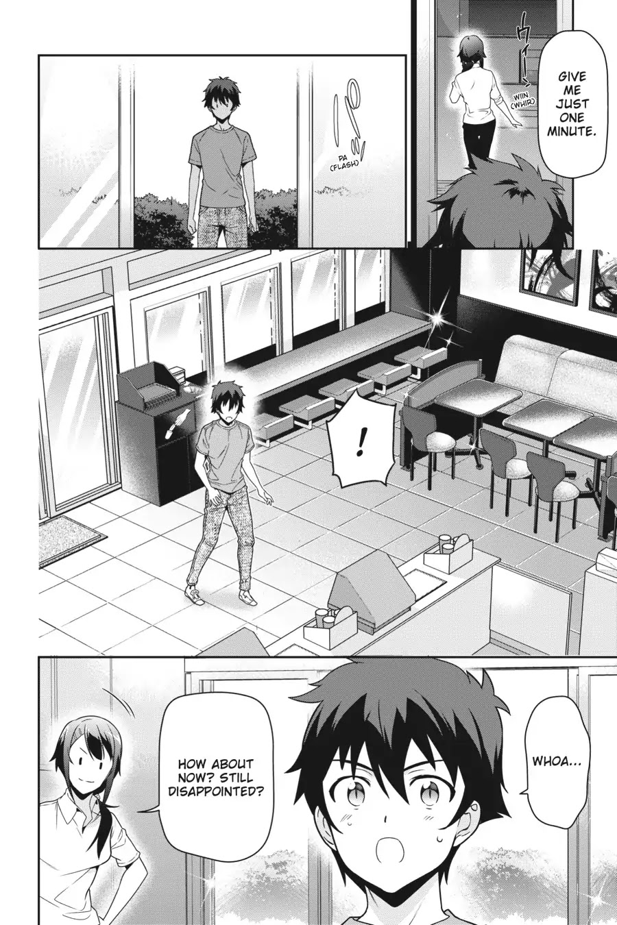 Hataraku Maou-sama! Chapter 65 page 5 - Chapter 65: The Devil and Hero Have an Awkward Moment in the Bath